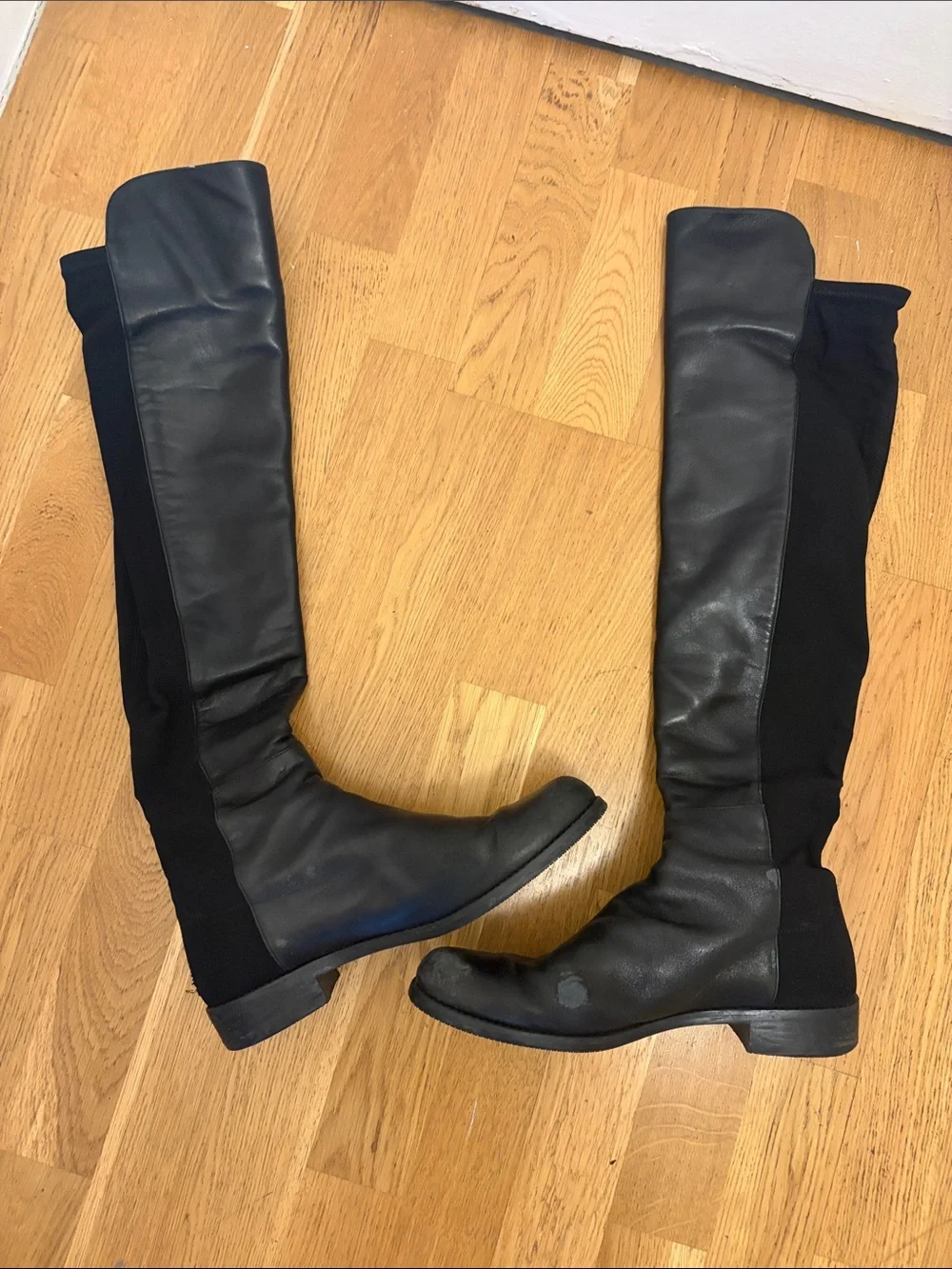 Stuart Weitzman 5050 Over-the-Knee Boot Napa Leather